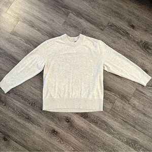 Everlane The Cashmere Classic Crew Sweater in Canvas New